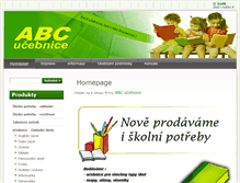 Tablet Screenshot of abcucebnice.cz